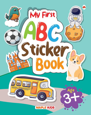My First Sticker Book - ABC Alphabet - Activity Book for Kids with 100+ stickers - Age 3+(English, Paperback, Maple Press)