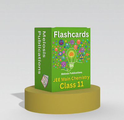 Flashcards for Jee Main Chemistry Class 11  - Meiosis Publication | JEE Main 2025/2026(English, Hardcover, unknown)