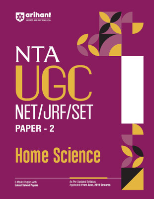 Arihant Nta UGC Net/ Jrf/ Set Paper-2 Home Science(English, Paperback, Kulshreshtha Renu)