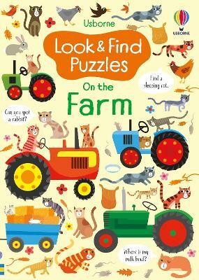 Look and Find Puzzles On the Farm(English, Paperback, Robson Kirsteen)