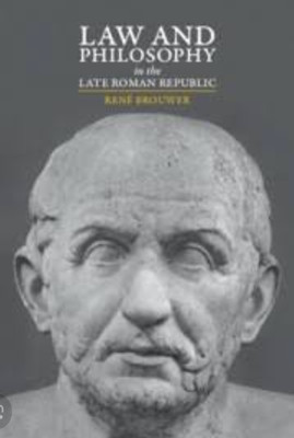 Law and Philosophy in the Late Roman Republic(English, Electronic book text, Brouwer Rene)