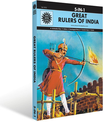 Great Rulers Of India (1012) (English, Hardcover, Amar Chitra Katha Private Limited)(Hardcover, Amar Chitra Katha)