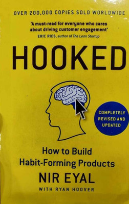 HOOKED BY NIR EYAL  - Hooked(Paperback, NIR EYAL)