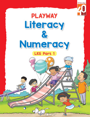 Ratna Sagar-Playway Literacy And Numeracy For Class LKG Part 1(Textbook Binding, Vinita Khanna)