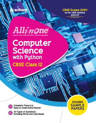Arihant All In One Class 12th Computer Science with Python for CBSE Exam�2024(Paperback, Neetu Gaikwad)