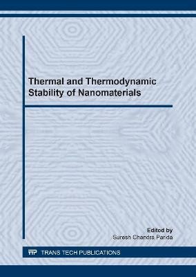 Thermal and Thermodynamic Stability of Nanomaterials(English, Electronic book text, unknown)