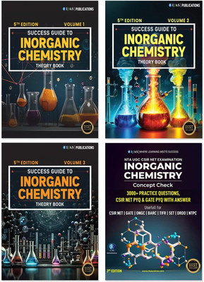CSIR NET Inorganic Chemistry Theory & Practice Combo [4 Books]  - 2025 | Best Chemical Science Chemistry Study Material Books Set for NTA CSIR NET/JRF, GATE & SET Exams in India | Two Brothers Publications(Paperback, IFAS Publications)
