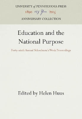 Education and the National Purpose(English, Electronic book text, unknown)