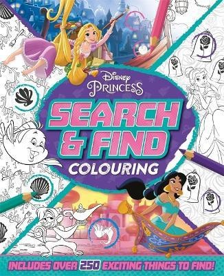 Disney Princess: Search & Find Colouring(English, Paperback, Walt Disney)