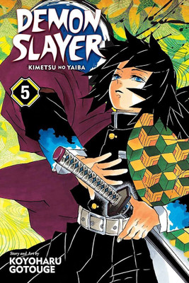 Demon Slayer: Kimetsu No Yaiba, Vol. 5 (Volume 5)(Paperback, Koyoharu Gotouge)
