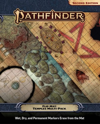 Pathfinder Flip-Mat: Temples Multi-Pack(English, Book, Engle Jason)