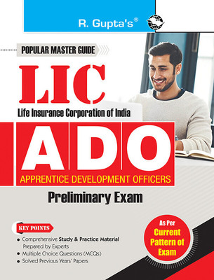 LIC: ADO (Apprentice Development Officers) Phase-I: Preliminary Exam Guide(English, Paperback, RPH Editorial Board)
