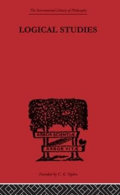 Logical Studies(English, Paperback, Von Wright Georg Henrik)
