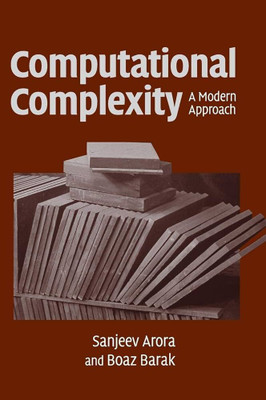 Computational Complexity(English, Electronic book text, Arora Sanjeev)