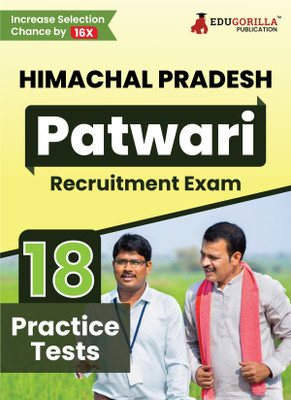 Himachal Pradesh Patwari Recruitment Exam  - 2024 (English Edition) | Himachal Pradesh | 18 Practice Tests (1800 Solved MCQs) with Free Access To Online Tests(English, Paperback, unknown)