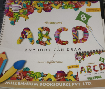 Millenium ABCD any body can draw class 8th(Paperback, Ghazala fatima)