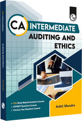 PW CA Intermediate Group 2 Auditing & Ethics 3rd Edition Including Previous Years Questions & Solutions | RTP & MTP | Latest Syllabus | Applicable for November 2024 Exam Onwards(Paperback, PW) PW CA Intermediate Group 2 Auditing & Ethics 3rd Edition Including Previous Years Questions & Solutions | RTP & MTP | Latest Syllabus | Applicable for November 2024 Exam Onwards(Paperback, PW)