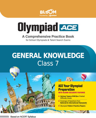 Arihant Bloom Olympiad Ace General Knowledge Class 7 | A Comprehensive Practice Book for School Olympiads & Talent Search Exams | For Exam 2025(Paperback, Suman Bharti)