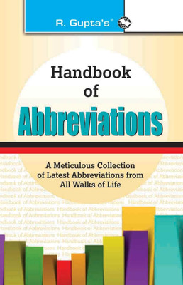Handbook of Abbreviations(English, Paperback, RPH Editorial Board)