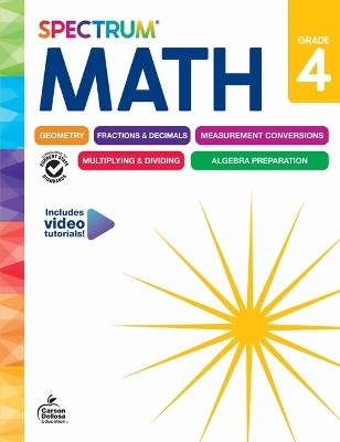 Spectrum Math Workbook, Grade 4(English, Paperback, Spectrum)