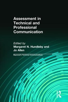 Assessment in Technical and Professional Communication(English, Hardcover, unknown)