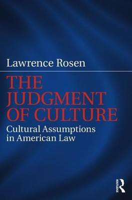 The Judgment of Culture(English, Paperback, Rosen Lawrence)
