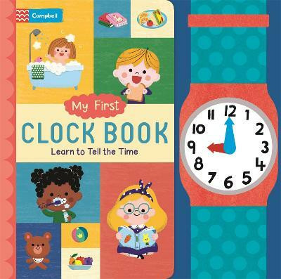 My First Clock Book(English, Board book, Books Campbell)