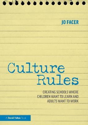 Culture Rules(English, Paperback, Facer Jo)