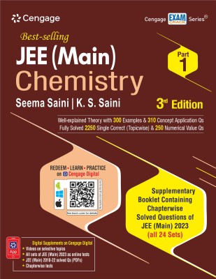 JEE (Main) Chemistry Part 1 Third Edition(Paperback, Seema Saini, K.S. Saini)