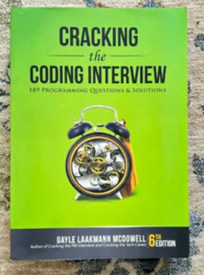 Cracking the Coding Interview(Paperback, Gayle Laakmann McDowell)