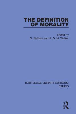 The Definition of Morality(English, Paperback, unknown)