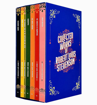 Collected Works of Robert Louis Stevenson 7 Books Collection Boxed Set(David Balfour, The Master of Ballantrae, The Black Arrow, Kidnapped, The Strange Case of Dr. Jekyll and Mr. Hyde & More)(Paperback, Robert Louis Stevenson, Wilco International LLP)
