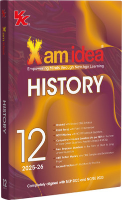 Xam idea Class 12 History | CBSE 2025-26 | NCERT Aligned | NEP & NCFSE Based | Question Bank & Sample Papers(Paperback, Editorial Board)