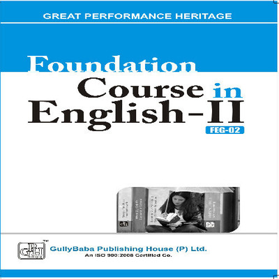 FEG-2 Foundation Course in EnglishII(English, Paperback, Panel Gullybaba Com)