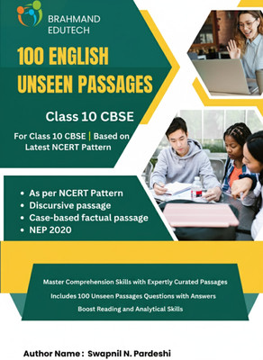 100 English Unseen Passages for Class 10 Cbse(English, Paperback, unknown)