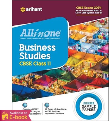 Arihant All In One Class 11th Business Studies for CBSE Exam�2024 Eleventh Edition(Paperback, Sapna Malik)