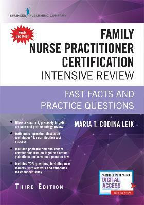 Family Nurse Practitioner Certification Intensive Review(English, Paperback, Leik Maria T. Codina)