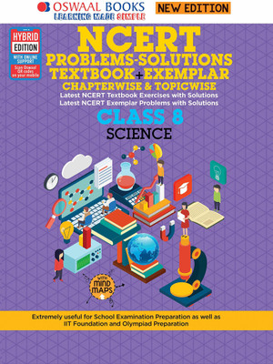 Oswaal Ncert Problems - Solutions (Textbook + Exemplar) Class 8 Science Book (for March 2021 Exam)(English, Paperback, unknown) Oswaal Ncert Problems - Solutions (Textbook + Exemplar) Class 8 Science Book (for March 2021 Exam)(English, Paperback, unknown)