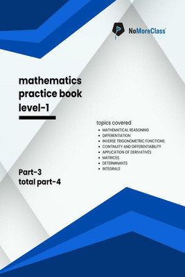 Mathematics Practice Book Level-1 Part 3 of 4(English, Paperback, Nomoreclass)