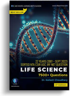 CSIR UGC NET/JRF Life Science Topic Wise Sorted Questions  - Best PYQ MCQs Book for CSIR NET Life Science Examinations
