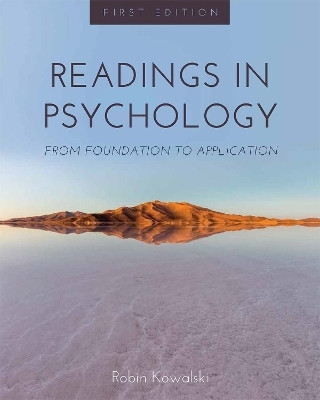 Readings in Psychology(English, Paperback, Kowalski Robin)