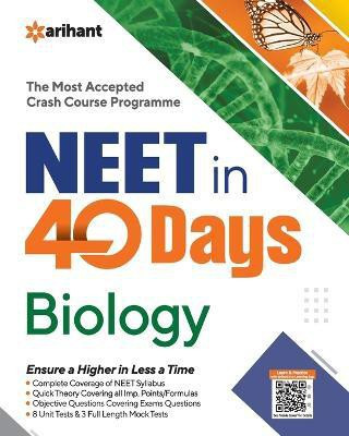 40 Days Crash Course for Neet Biology(English, Paperback, Experts Arihant)