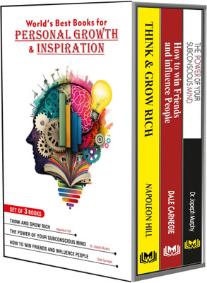 World’s Best Inspirational Books to Change Your Life (Box Set of 3 Books : how to Win Friends & influence People, the power of your Subconscious mind, think & grow Rich)  - How to Win Friends & influence People + The power of your Subconscious mind + Think & grow Rich (Combo of 3 Books)(Paperback, D