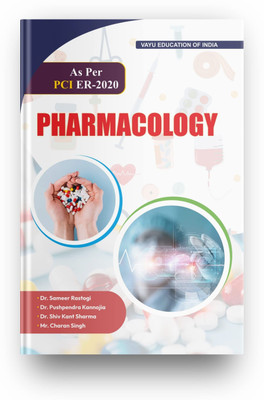PHARMACOLOGY- (Second Year Diploma Pharmacy)- As Per PCI ER-2020 with 1 Disc(Paperback, Dr. Sameer Rastogi, Dr. Pushpendra Kannojia, Dr. Shiv Kant Sharma, Mr. Charan Singh)