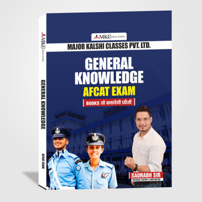 General Knowledge For AFCAT  - Air Force Common Admission Test Book(Paperback, MKC Publication)