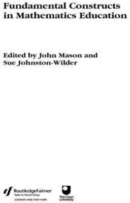 Fundamental Constructs in Mathematics Education(English, Paperback, unknown)