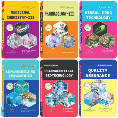 Thakur Publication B Pharm 6th Semester (6 Book In this Set)  - B.PHARM (6-IN-1) Book Pack(Paperback, Dr. R. Sundhararajan, Dr.M.V.Kumudhavalli, Dr. (Mrs.) Minal T. Harde)