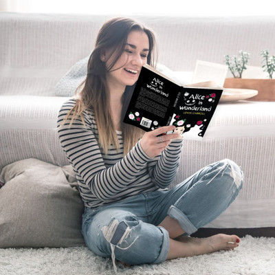 Alice In Wonderland (Paperback, English, Lewis Carroll)(Book, SHINILIFESTYLE)