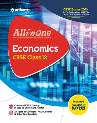 Arihant All In One Class 12th Economics for CBSE Exam�2024(English, Paperback, Roy Pratima Jain)