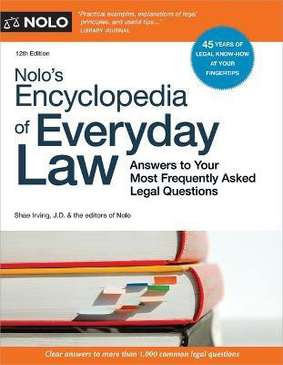 Nolo's Encyclopedia of Everyday Law(English, Paperback, The Editors of Nolo The Editors of Nolo)